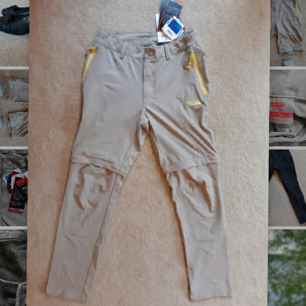 Brand new zip-off pants